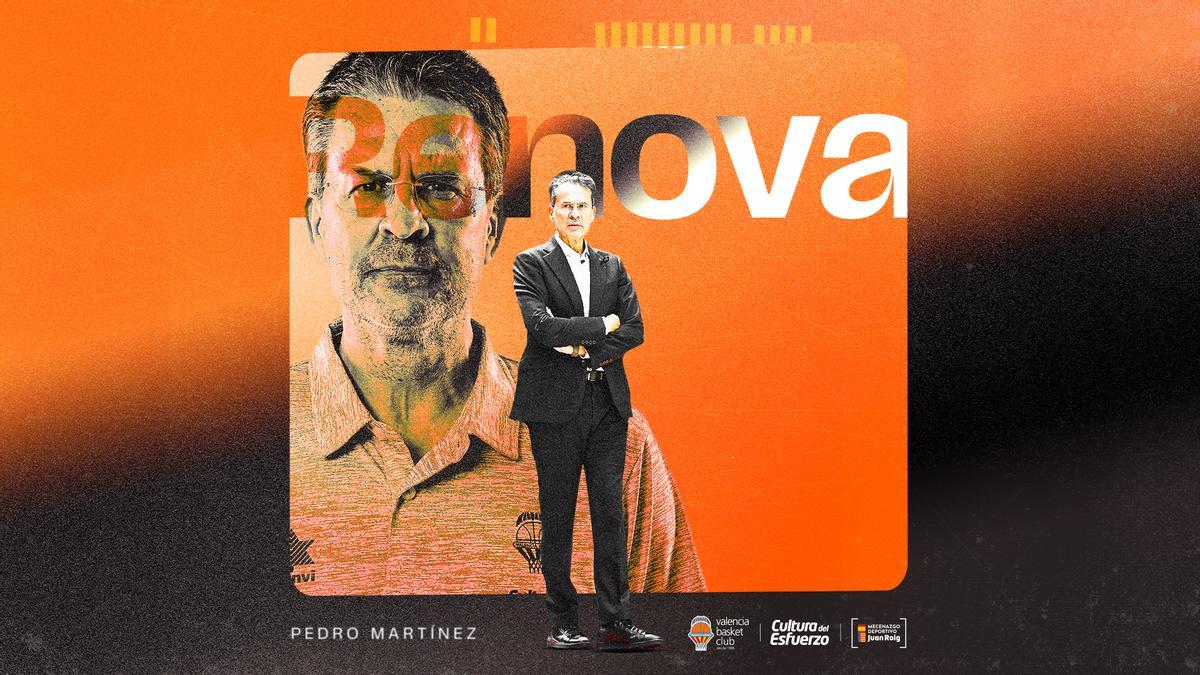 Pedro Martínez, renovado