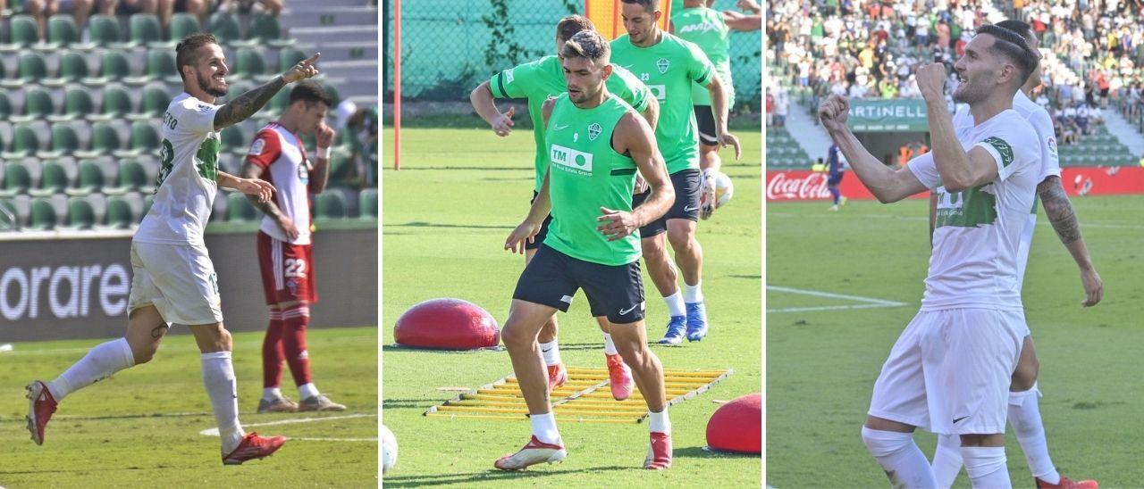 Darío Benedetto, Lucas Boyé y Lucas Pérez: dilema para Fran Escribá