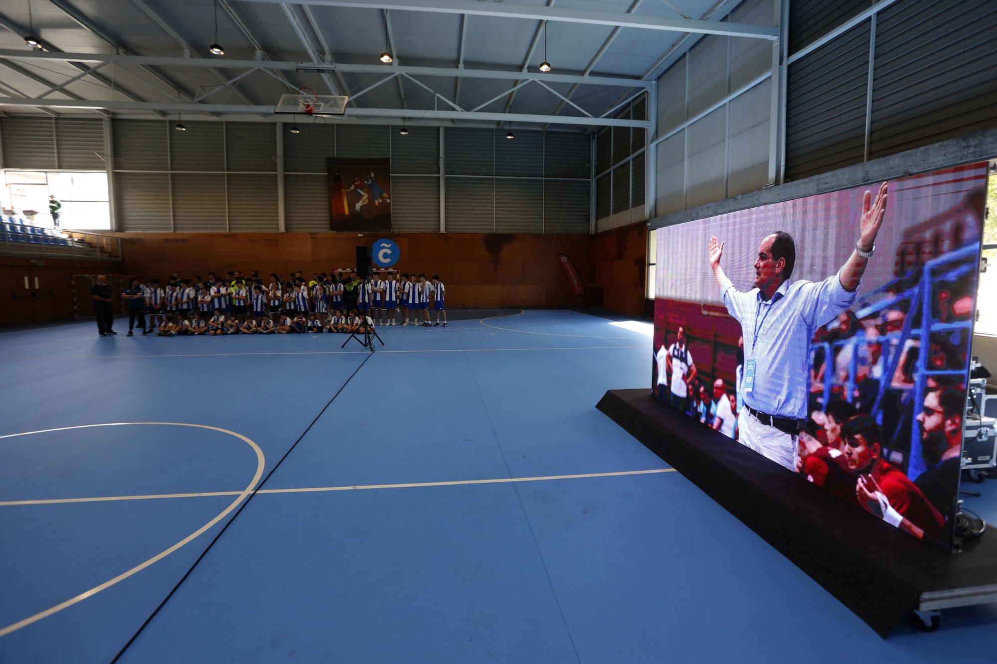 Homenaje del OAR y del deporte de A Coruña a Pablo Aguirregabiria