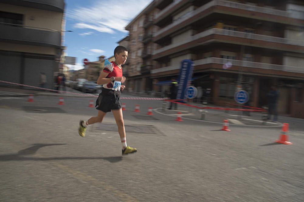 Quasi 500 atletes omplen les quatre proves preparades pels clubs de Berga