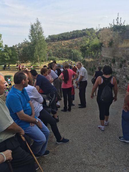 Merienda popular en San Martín de Castañeda