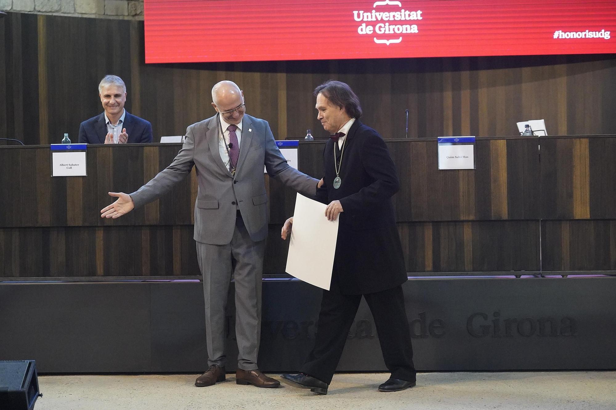 La UdG investeix com a doctor honoris causa Ulises Cortés García