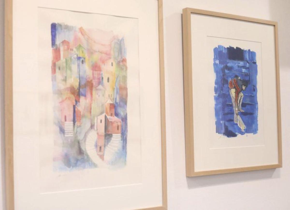 Detalle de algunas obras. | ALBA PRIETO