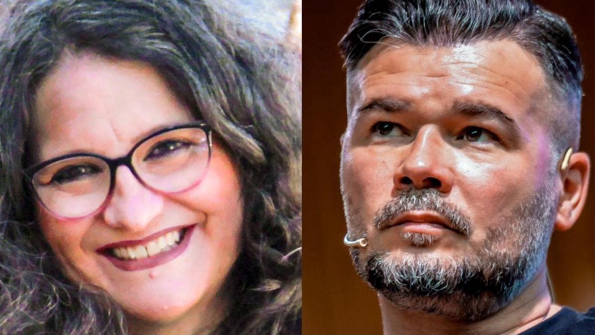 Gabriel Rufián y Mónica Oltra protagonizarán el 19 de junio en Valencia.