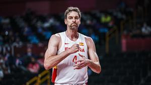 Pau Gasol, en una imagen de los partidos de Tokio