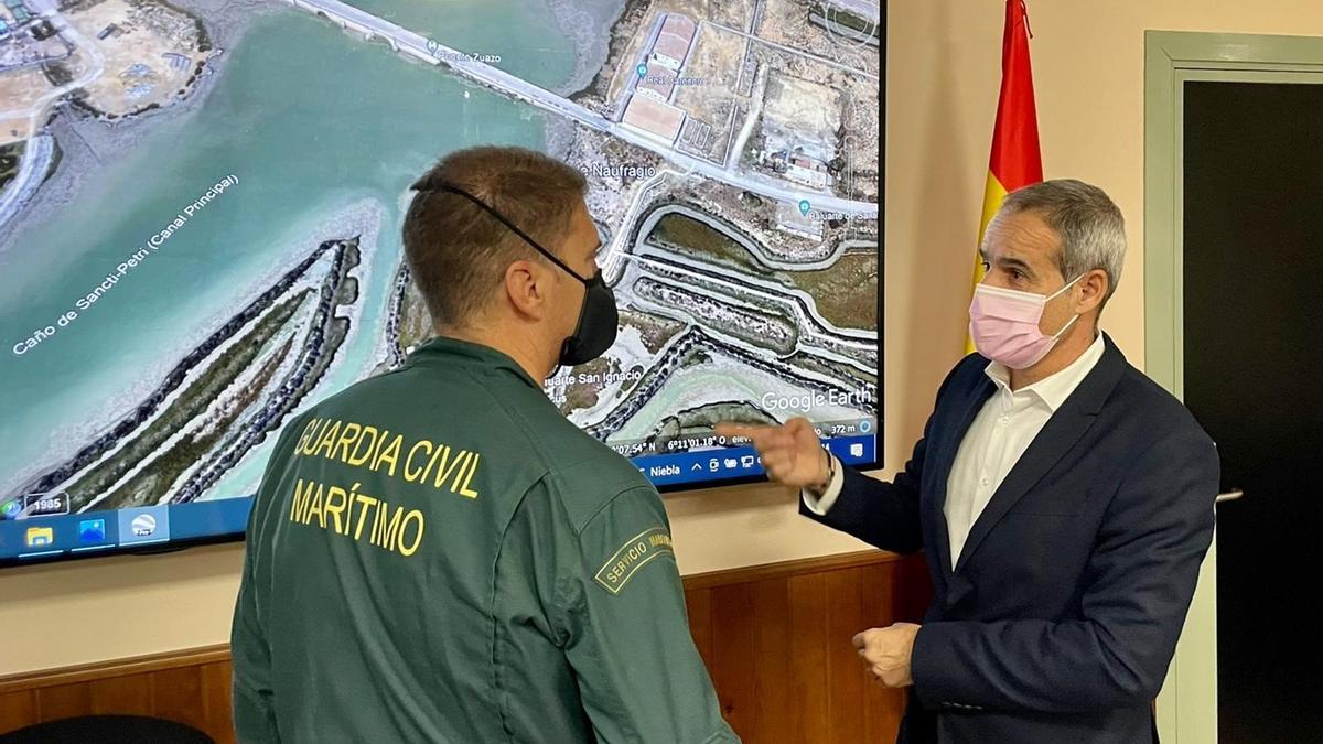 La Guardia Civil durante el operativo de búsqueda.