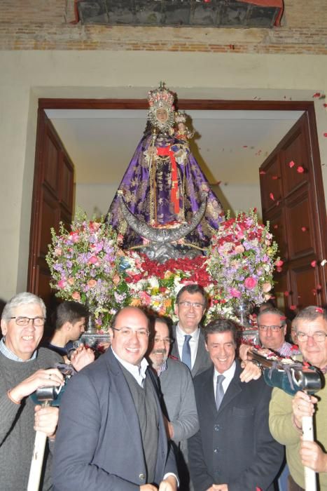 La Fuensanta llega a la Catedral