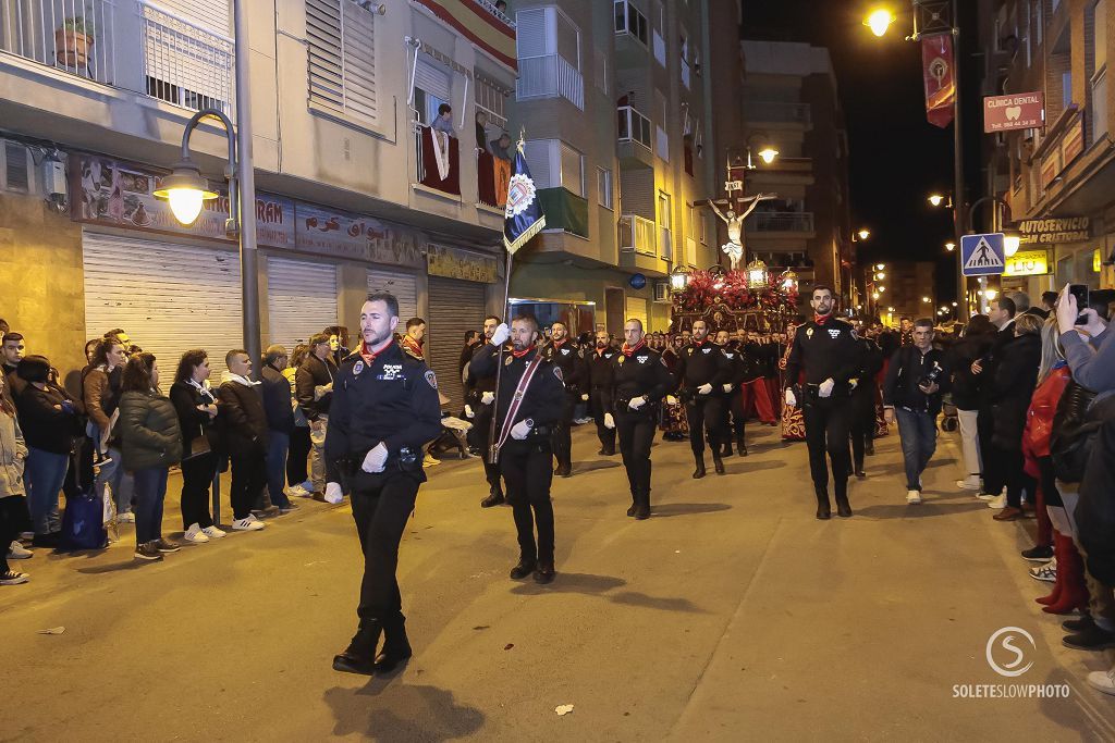 Las imágenes de la Procesión del Silencio en Lorca