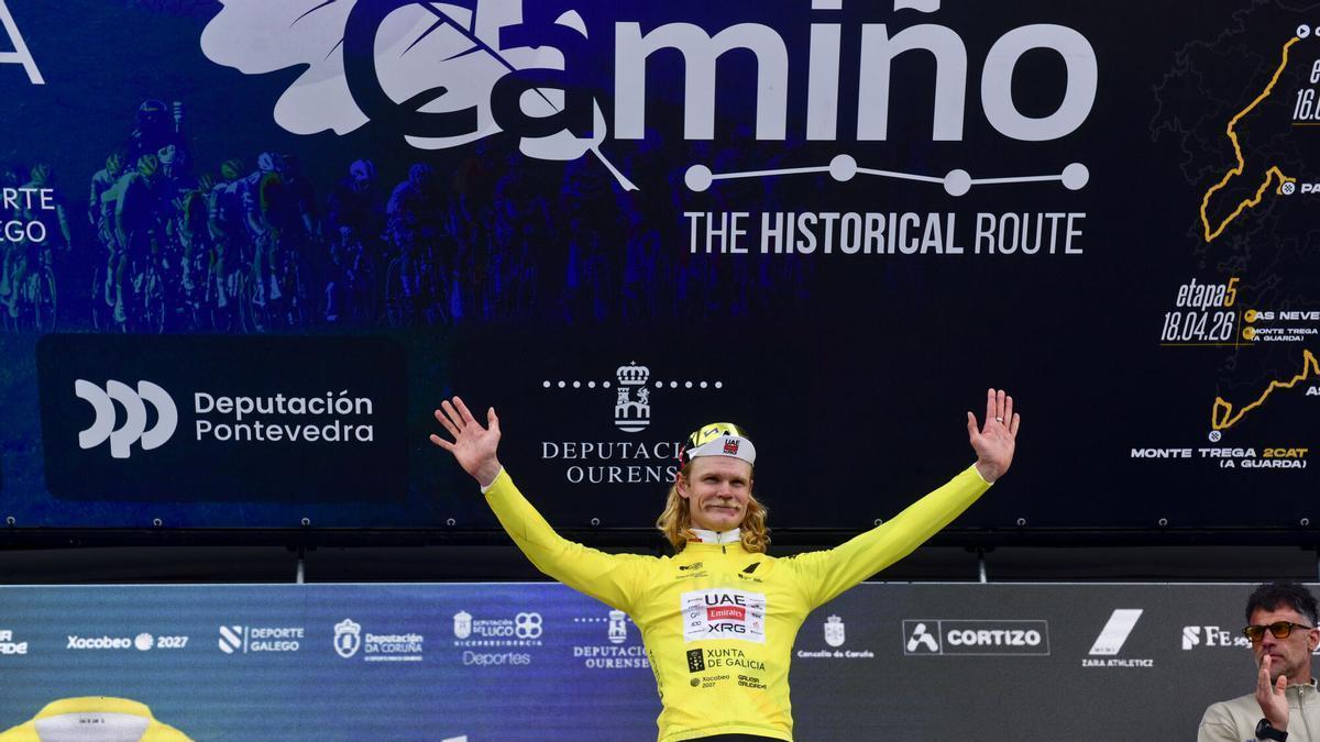 Johansen vuela el inicio de O Gran Camiño en A Coruña