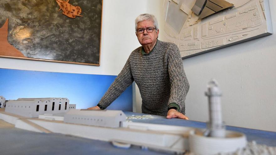 César Portela ve reconocida su arquitectura en Vilanova por la Real Academia Galega de Belas Artes