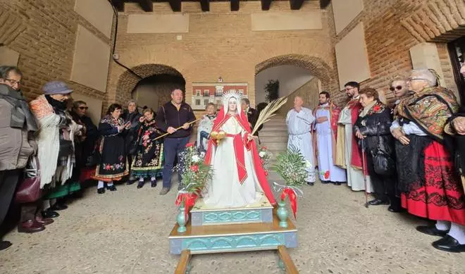 Las mujeres de Morales de Toro festejan a Santa Águeda con varios actos