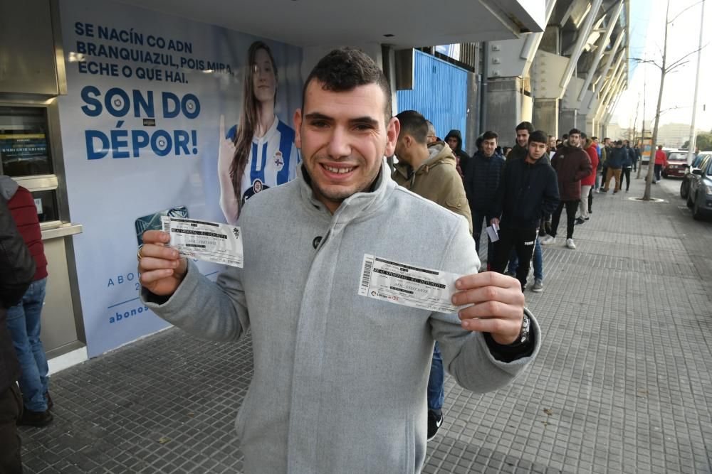 El próximo domingo 27, un nutrido grupo de aficionados del Deportivo animarán al equipo en el Molinón.