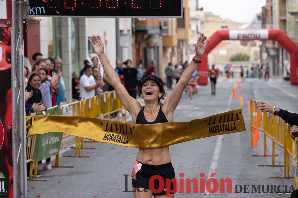 Carrera Popular Urbana y de la Mujer de Moratalla ‘La Villa, premio Marín Giménez (línea de meta)