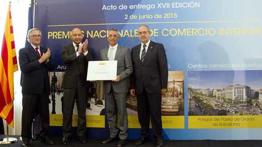 Lámparas Perdomo recoge el premio de Comercio Interior