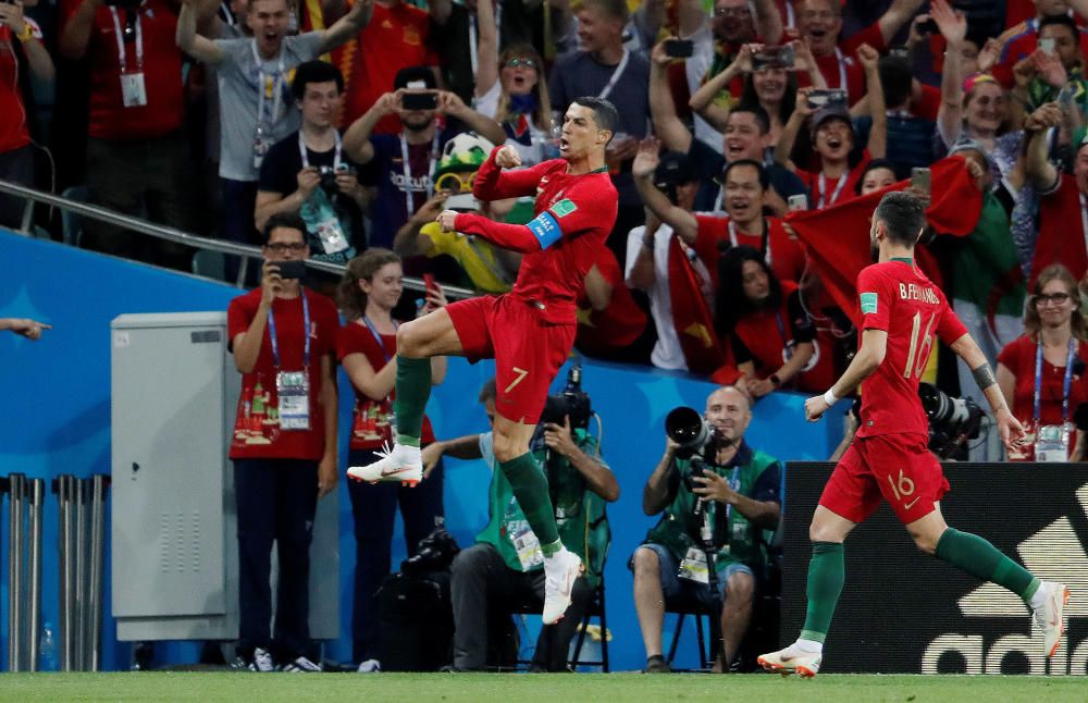 Mundial 2018: Las mejores imágenes del Portugal - España