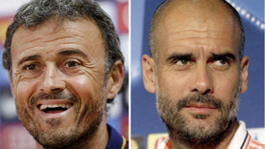 Luis Enrique i Guardiola.