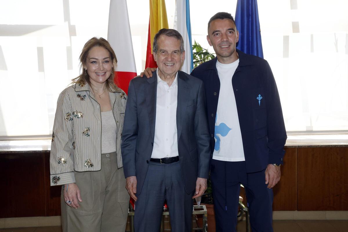 Recibimiento del Celta en el Concello de Vigo por su gran campaña
