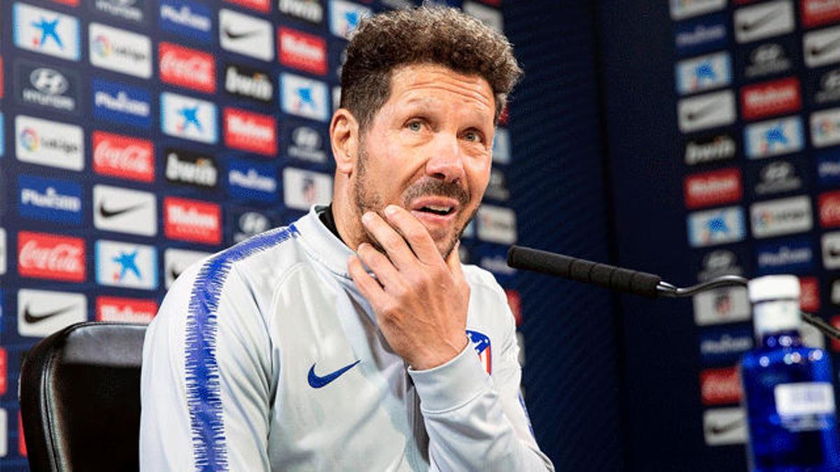 Simeone: "La sanción a Costa me parece exagerada"