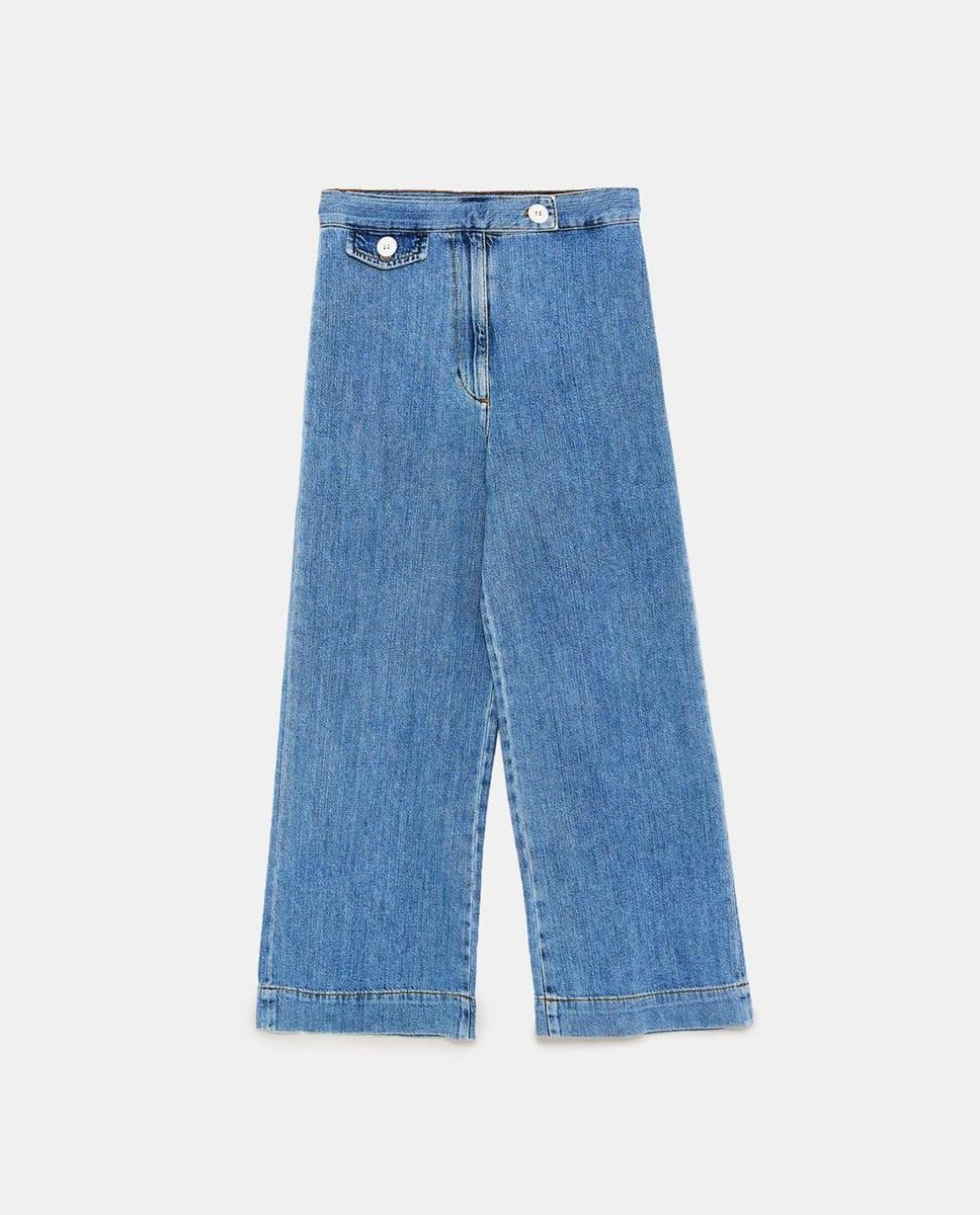 Jeans Marine Culotte de Zara. (Precio: 29,95 euros)