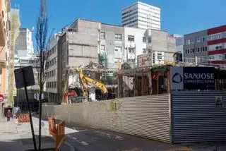 Obras en el mercado de Santa Lucía