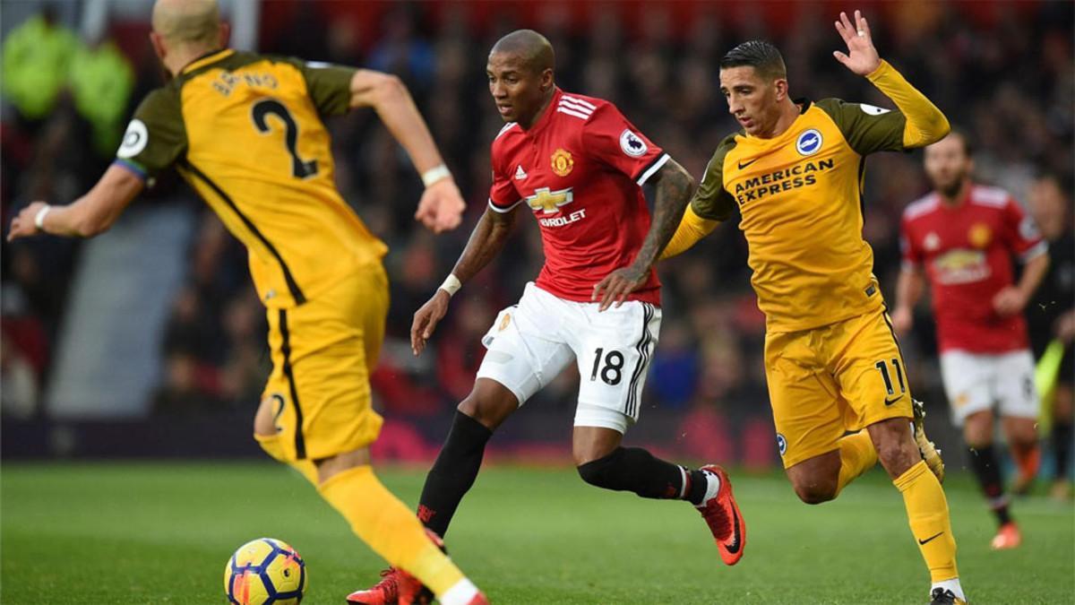 Young decidió el choque con un afortunado tanto