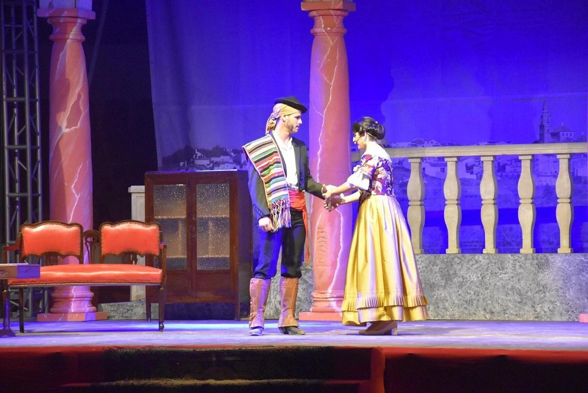 Representación teatral de 'La Duquesa de Benamejí'.