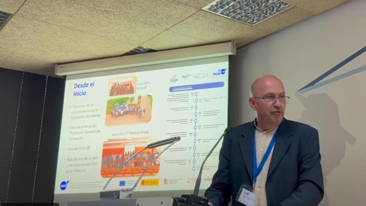 Jaume Pérez es investigador del Instituto de Acuicultura de Torrelasal y uno de los coordinadores del proyecto ThinkInAzul Comunidad Valenciana, junto a Carlos Valle.