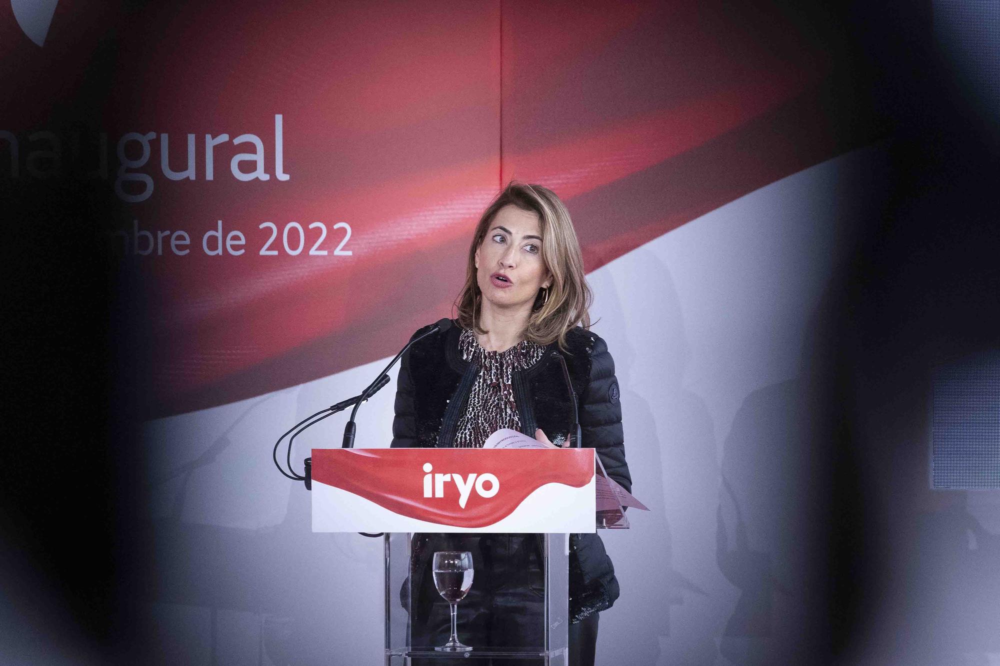 Iryo llega puntual en el viaje inaugural Madrid-València que comenzará a operar el 16 de diciembre