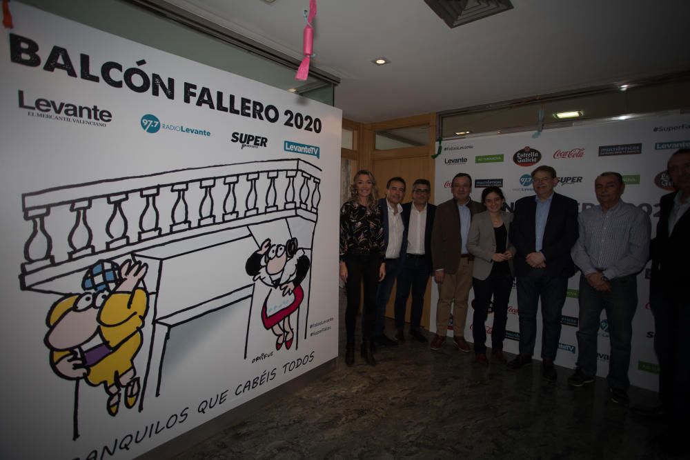 Balcón de las Fallas 2020 de Levante-EMV del día 1 de marzo