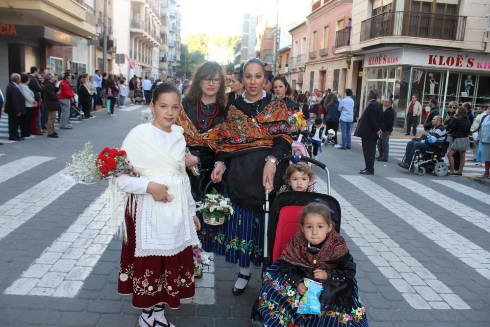 Ofrenda de flores en Jumilla