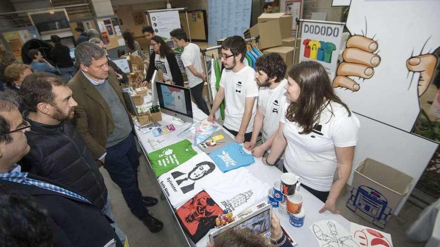 Alumnos de ciclos formativos se suman a la Feira de Ideas Empresariais