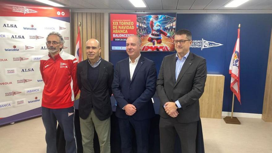 Gonzalo de Castro, Joaquín Miranda, Marcos Lamas y Ramón González. |