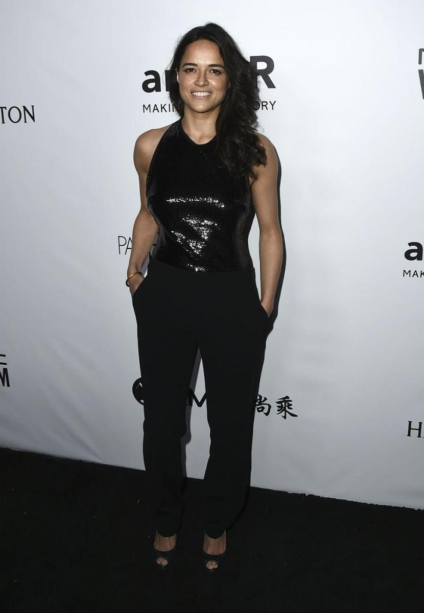 Michelle Rodríguez en la gala amfAR de Los Ángeles
