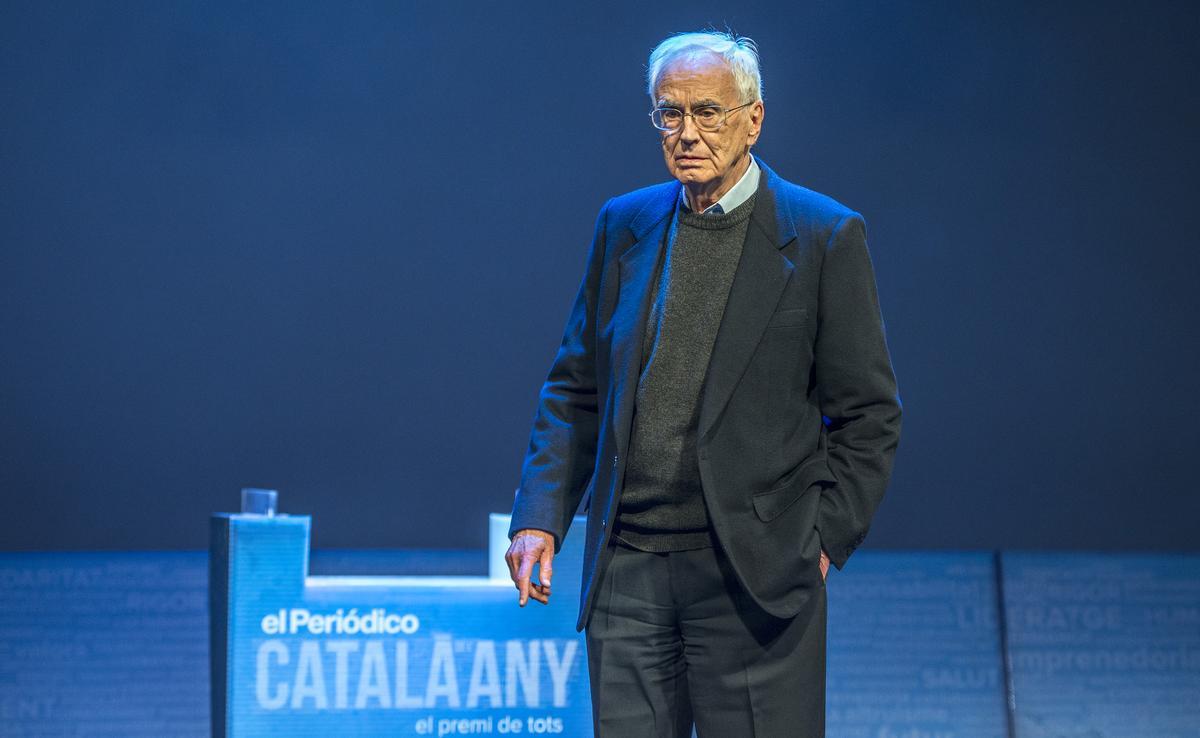 En la gala del Català de lAny en 2016 en el TNC