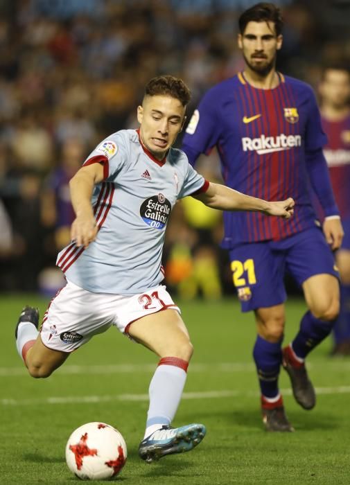 Las mejores imágenes del partido disputado hoy en Balaídos entre el Celta y el Barça