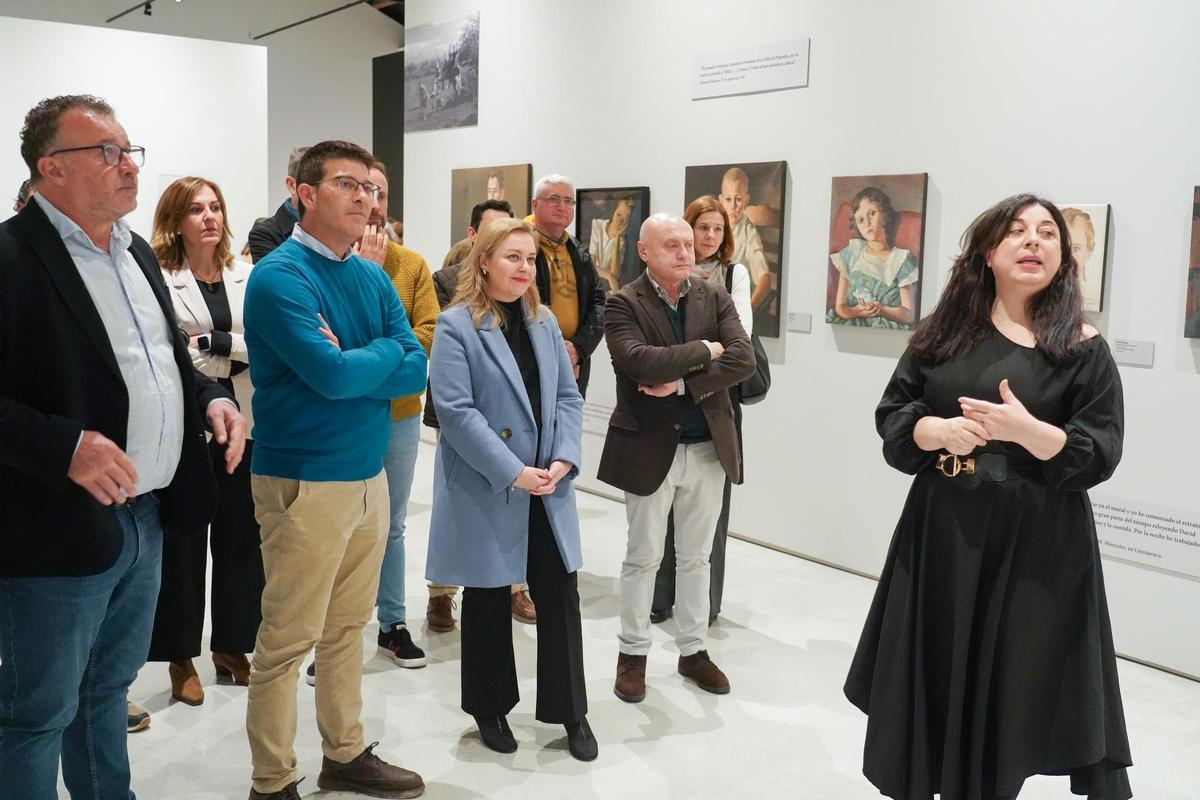 Natàlia Enguix, vicepresidenta de la Diputación de València, destaca la obra de Manuela Ballester.