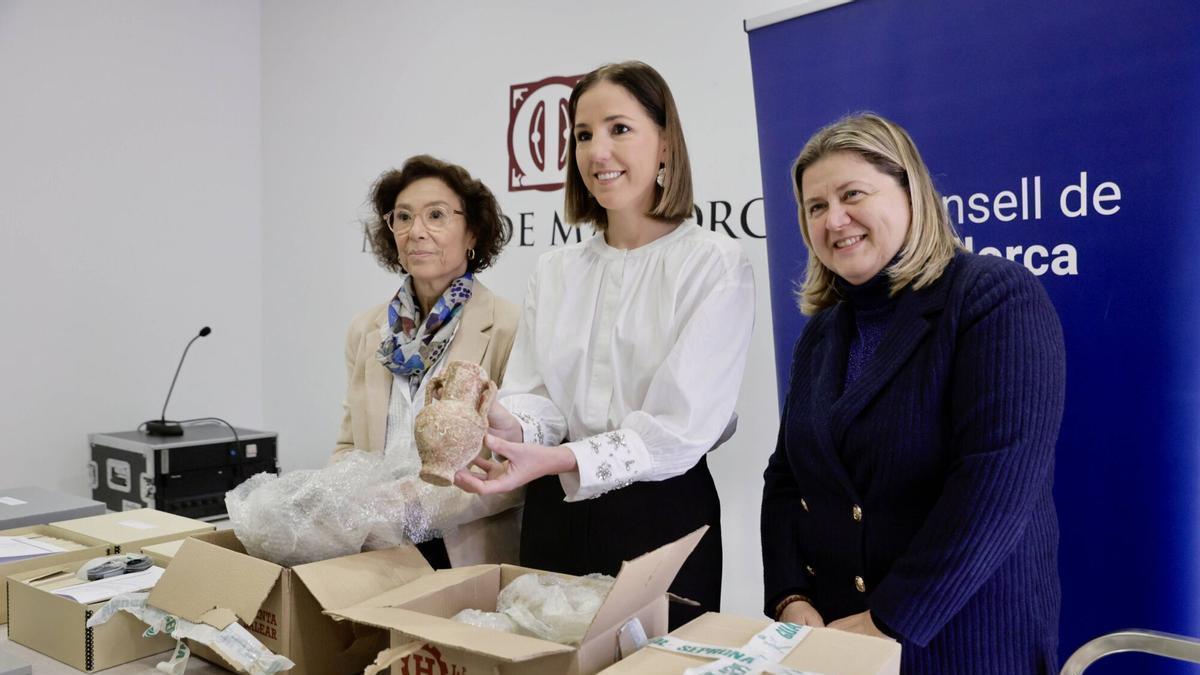 VÍDEO | Así es el material arqueológico de valor incalculable que fue interceptado en el Aeropuerto de Palma