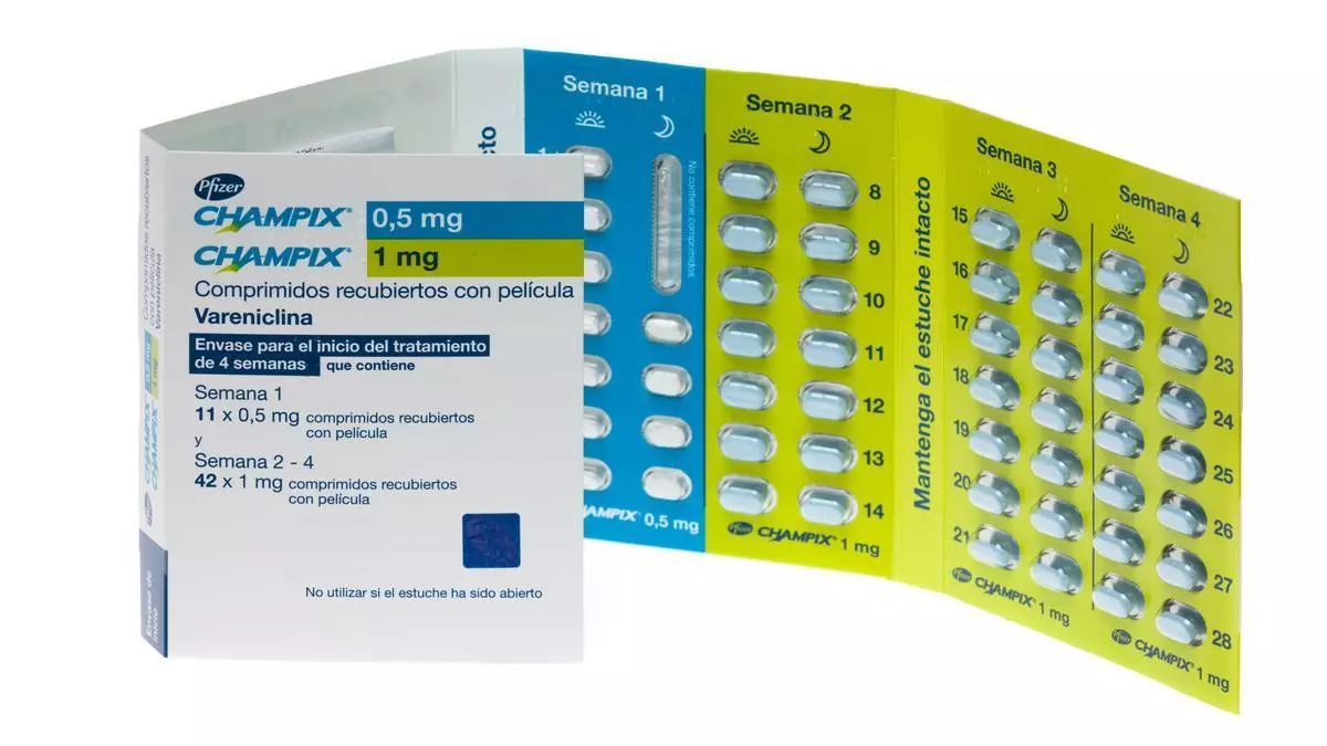 Vuelve Champix, el medicamento de Pfizer para dejar de fumar
