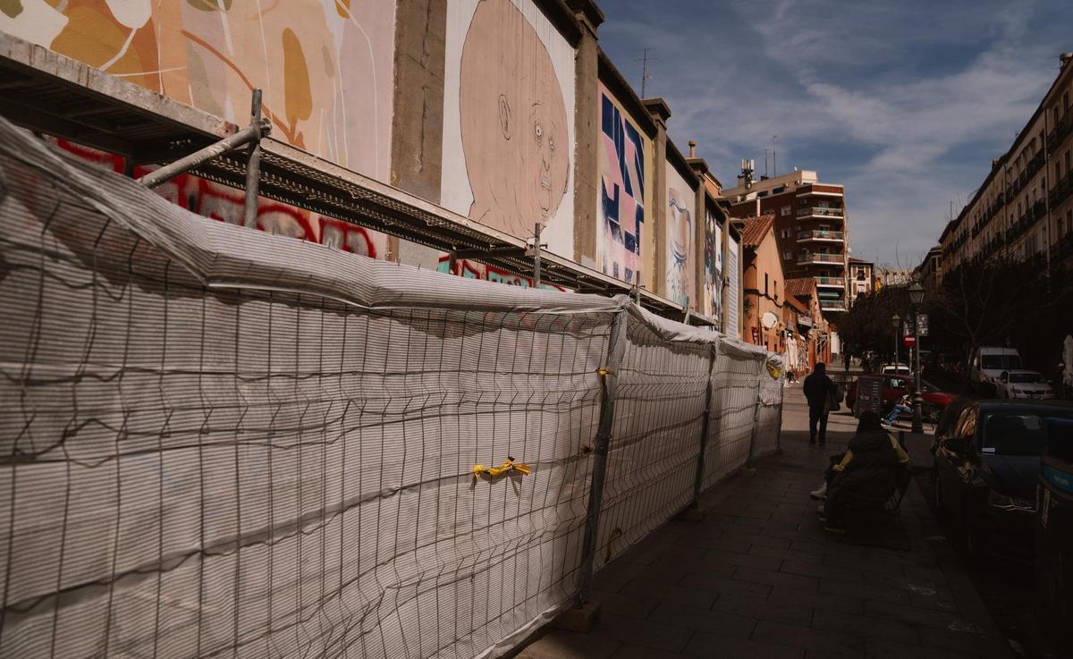 El exterior actual de Tabacalera, en el barrio de Embajadores en Madrid.