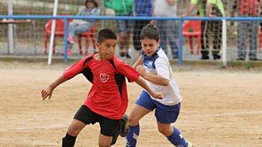 Centenars de nens juguen a camps com ara el del barri del Xup