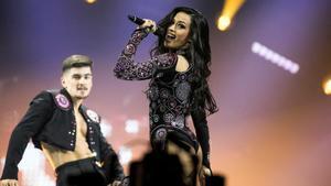 Chanel, durante su actuación en Eurovisión 2022.