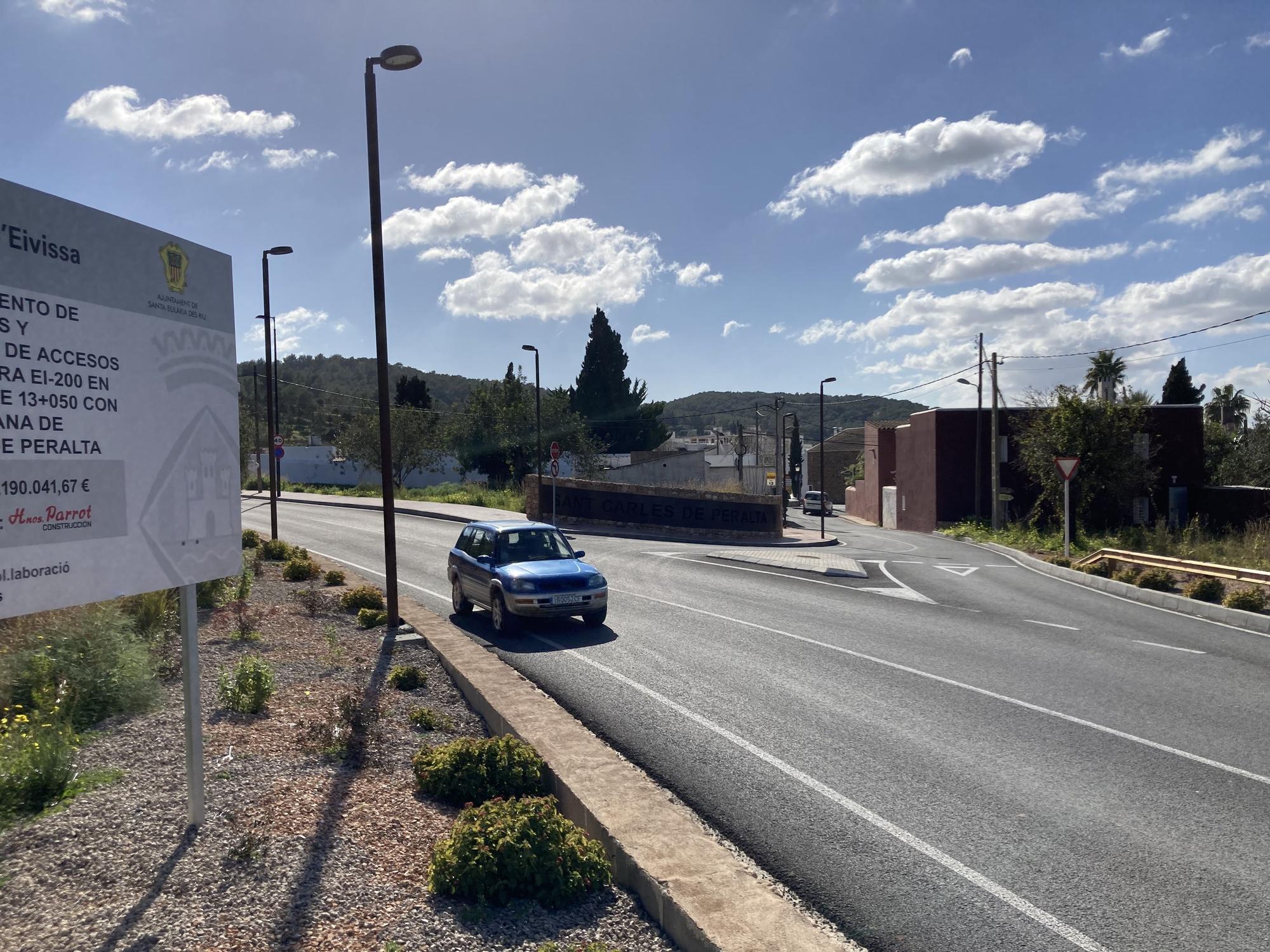 Galería de la nueva rotonda de Sant Carles