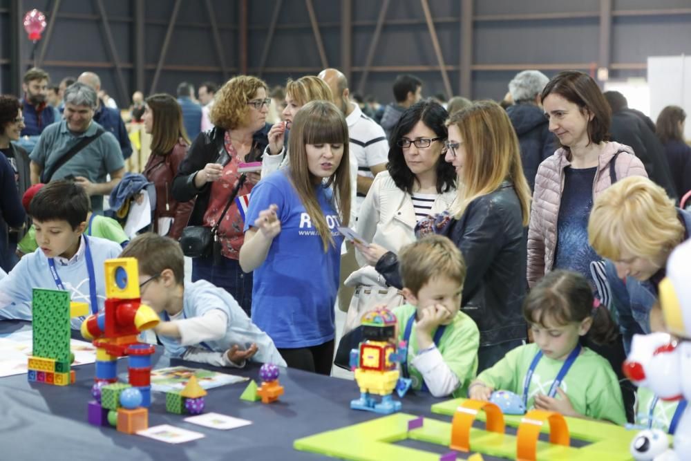 Liga de Robótica en la Feria de Muestras