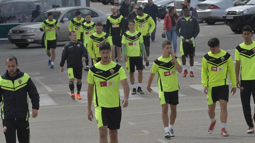 La plantilla del Elche disfruta de jornada de descanso