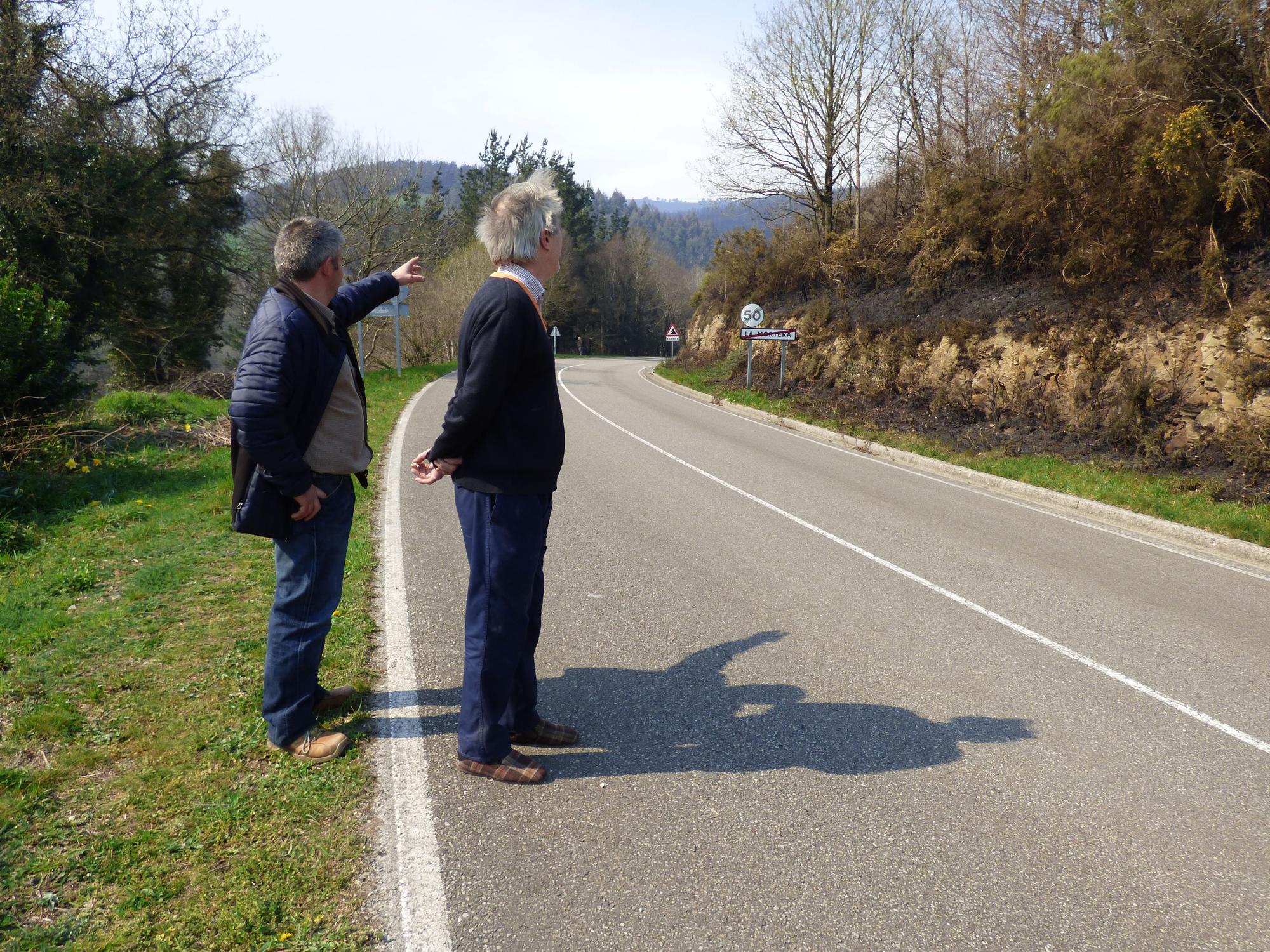 La lucha contra el fuego en los concejos de Tineo y Allande