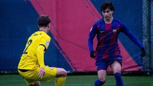 Adrián Guerrero marcó el primer gol blaugrana