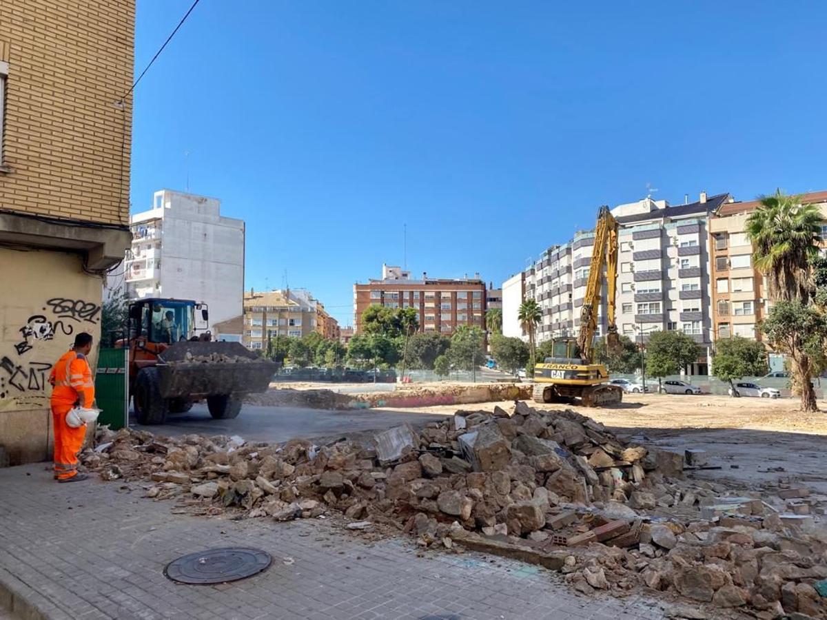 Las calles, ya expeditas