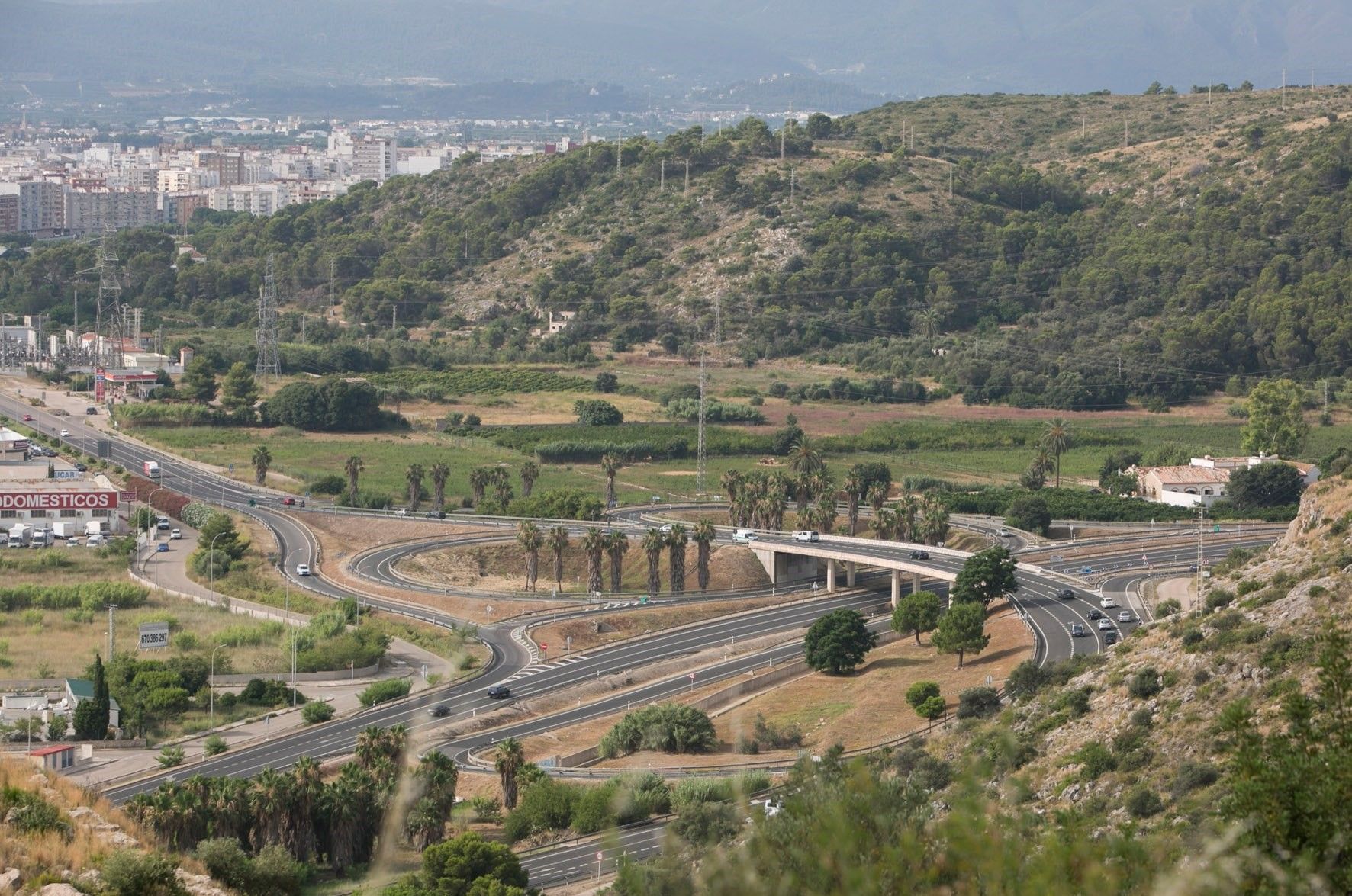 La zona donde se ejecutarán las obras de mejora.