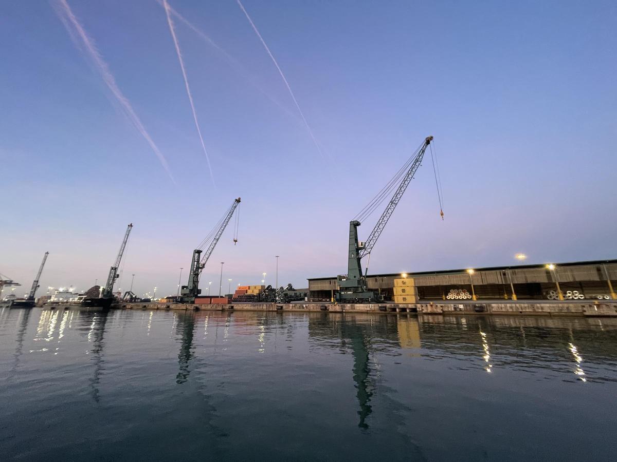 El Moll Príncep d'Espanya del Port de Barcelona.