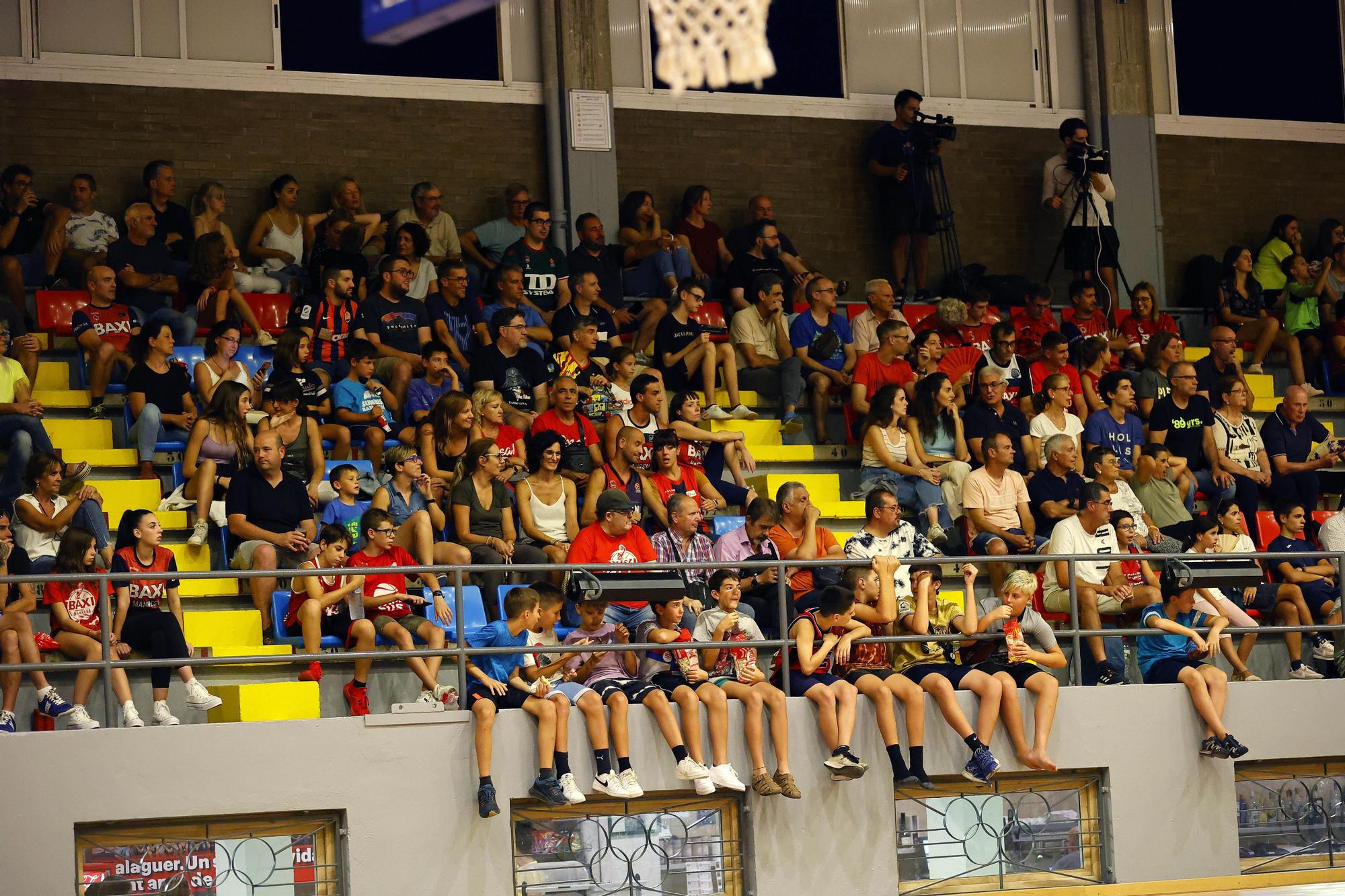 Les millors imatges de l'amistós Baxi Manresa - Cazoo Baskonia